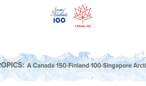 REMINDER: The Embassy of Finland and High Commission of Canada, with the support of the Ministry of Foreign Affairs of Singapore, bring the Arctic to Singapore!