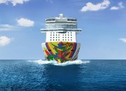 NORWEGIAN ENCORE HULL ARTWORK UNVEILED - Celebrated Spanish Artist Eduardo Arranz-Bravo Commissioned to Design the Hull of the Final Breakaway-Plus Class Ship