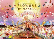 25e anniversaire en qualité de site patrimonial mondial : FLOWERS BY NAKED 2019 - Château Nijo-jo, Kyoto