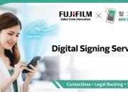 FUJIFILM Business Innovation Hong Kong Introduces Digital Signing Services for Customers. First ICT Vendor to Adopt “iAM Smart” for Digital Signing of Documents.