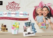 Happy Easter! Give Gift Boutique Launched A New Series of Easter Gift Hampers with Bunnies and Eggs